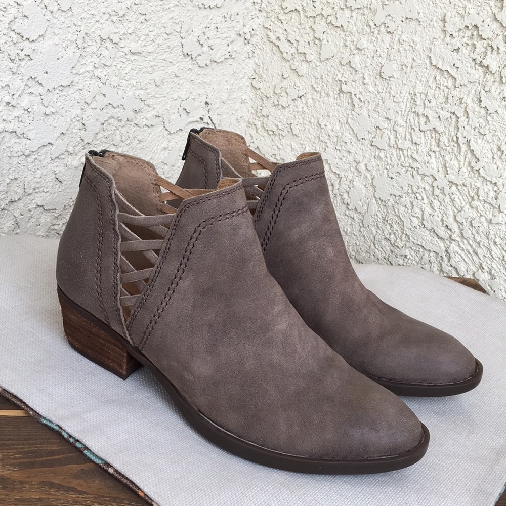 Born Leather Suede Waterville Boots 8.5 - Picture 5 of 17
